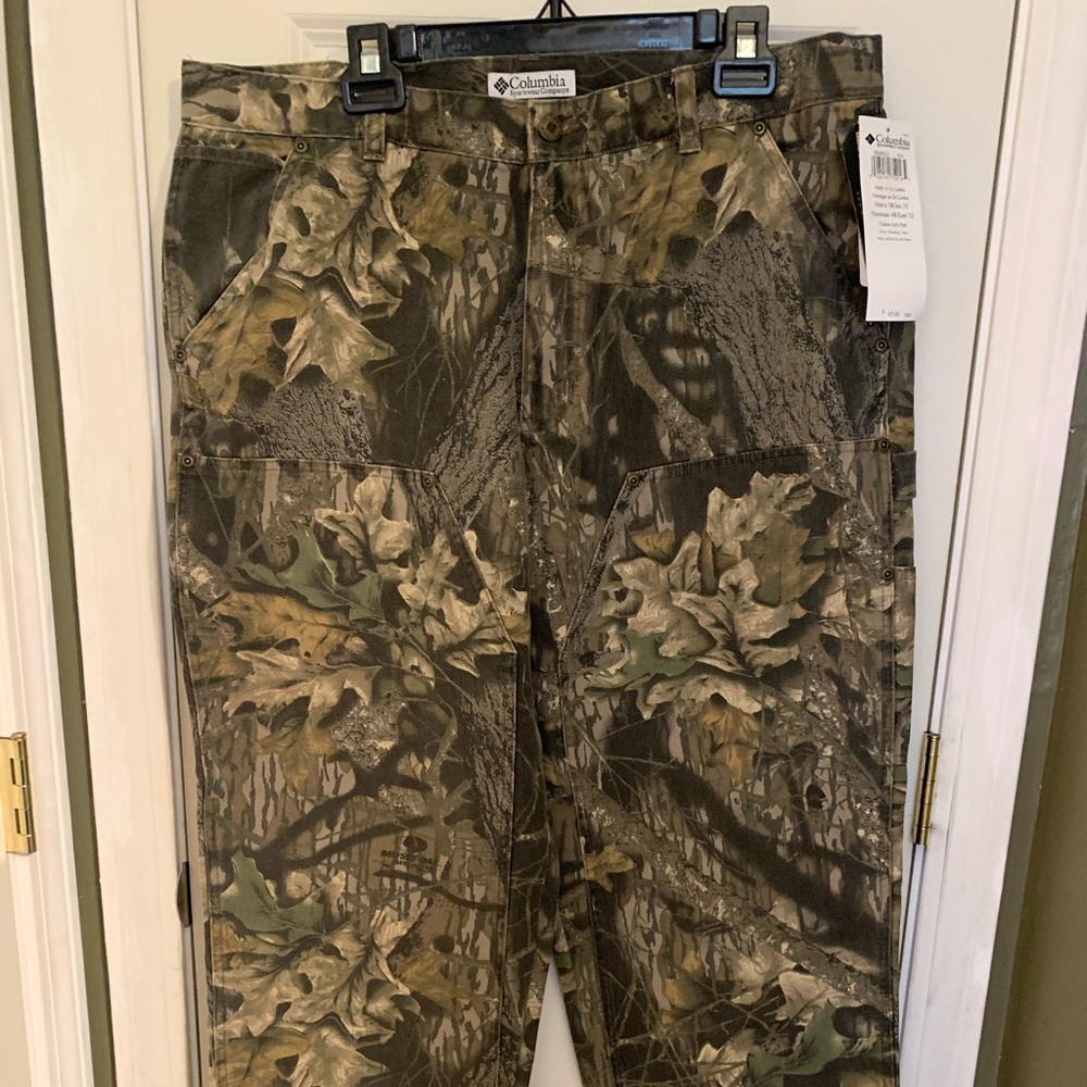 Columbia mossy oak  camo cargo pants 38/32 new